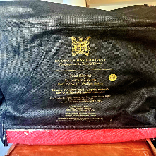 Hudson's Bay Queen Size 6 Points Blanket
