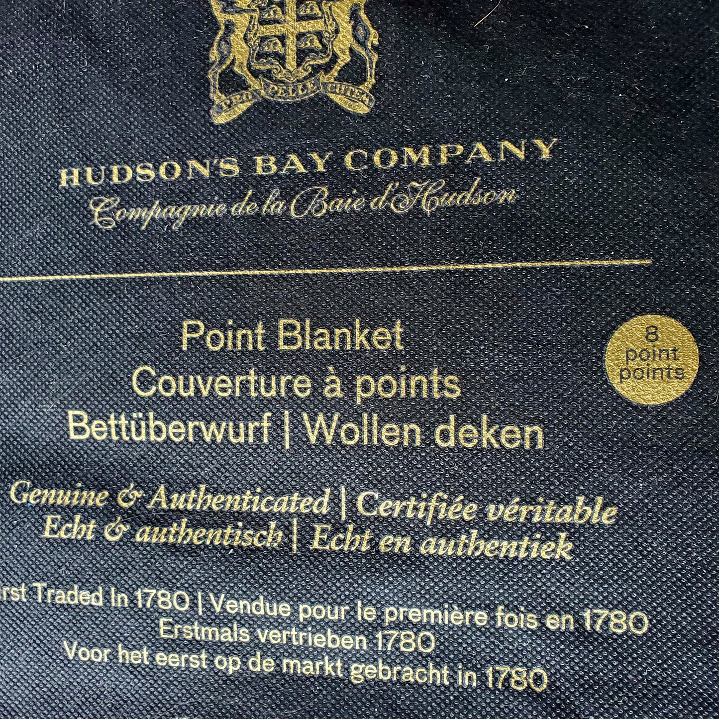 Hudson's Bay King Size 8 Points Blanket