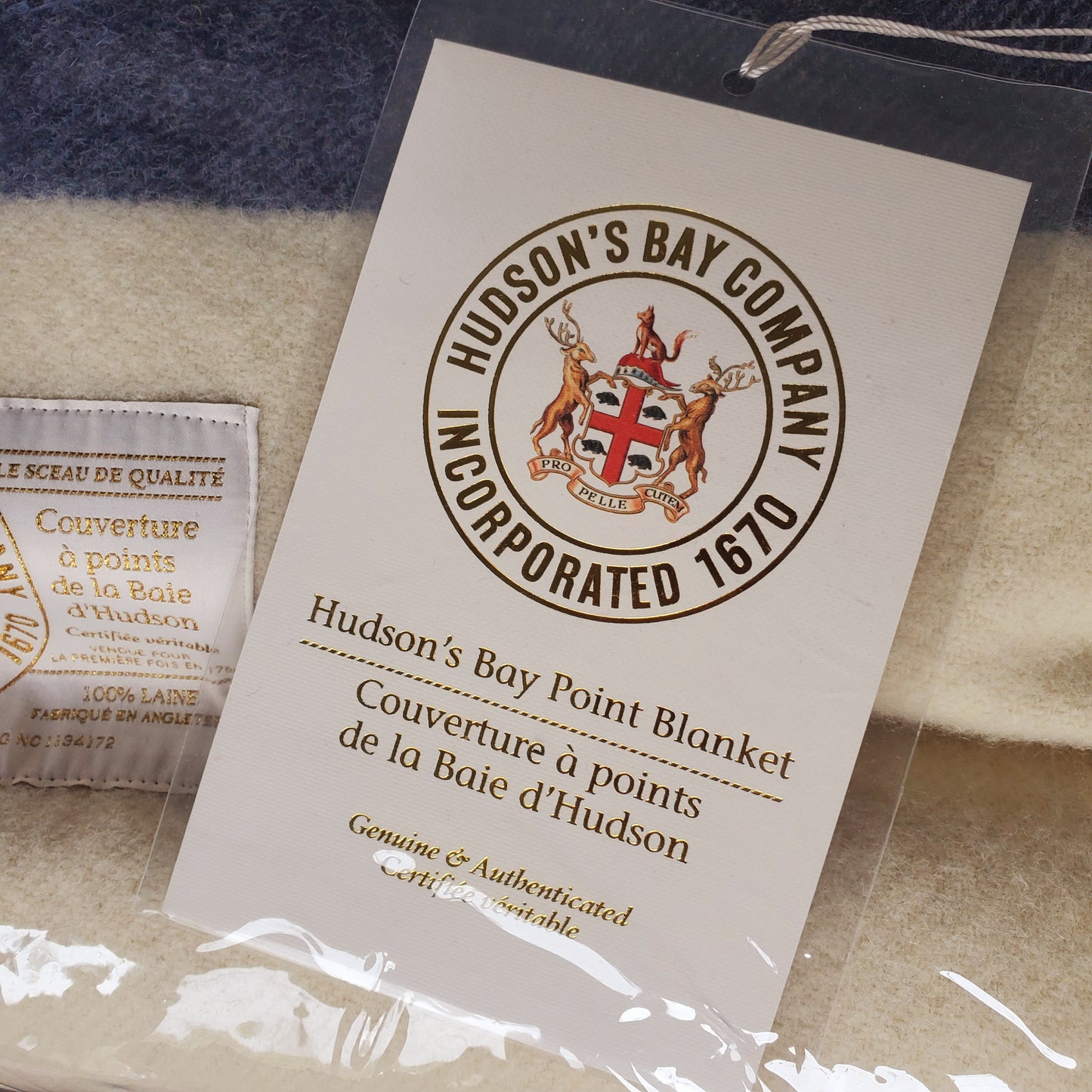 Hudson's Bay King Size 8 Points Blanket